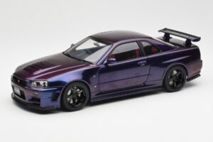 Nissan Skyline GT-R R34 NISMO Z-Tune Midnight Violetti III AUTOart 1:18 77464 Komposiitti