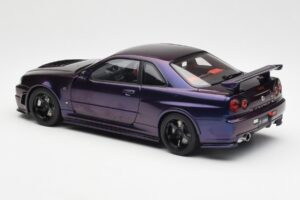 Nissan Skyline GT-R R34 NISMO Z-Tune Midnight Violetti III AUTOart 1:18 77464 Komposiitti — kuva 7 / 8