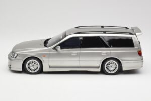 Nissan Stagea Autech WC34 260RS Sonic Silver Otto 1:18 OT471 Hartsi — kuva 3 / 6