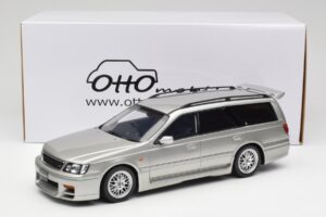 Nissan Stagea Autech WC34 260RS Sonic Silver Otto 1:18 OT471 Hartsi — kuva 6 / 6
