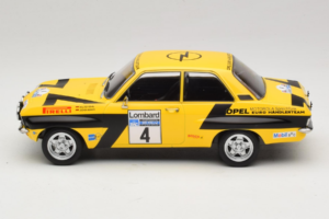 Opel Ascona A #4 W. Rohrl / C. Geistdorfer RAC Rally 1975 MCG 1:18 MCG18345R Metalli — kuva 3 / 6