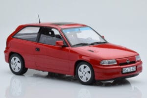 Opel Astra F GSi Punainen Norev 1:18 183672 Metalli — kuva 4 / 6