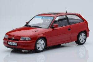 Opel Astra F GSi Punainen Norev 1:18 183672 Metalli