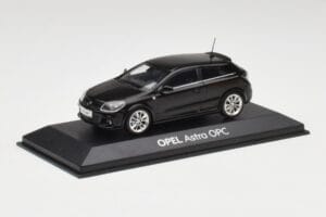 Opel Astra H OPC Musta Minichamps 1:43 90399890 Metalli — kuva 2 / 4
