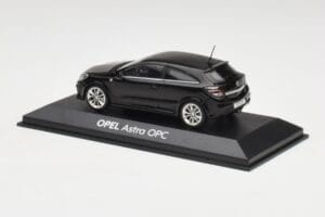Opel Astra H OPC Musta Minichamps 1:43 90399890 Metalli — kuva 3 / 4
