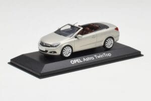 Opel Astra H Twin Top Hopea Minichamps 1:43 403045633 Metalli — kuva 2 / 4