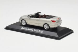 Opel Astra H Twin Top Hopea Minichamps 1:43 403045633 Metalli — kuva 3 / 4