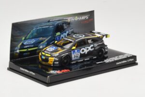 Opel Astra OPC #142 Rathje / Bueler / Scharf / Hoffmeister 24 Hours Nurburgring 2010 Minichamps 1:43 437104142 Metalli — kuva 2 / 4