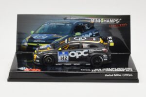 Opel Astra OPC #142 Rathje / Bueler / Scharf / Hoffmeister 24 Hours Nurburgring 2010 Minichamps 1:43 437104142 Metalli