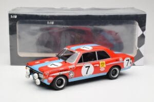 Opel Commodore A #7 N. Joossens / J. Marshall Steinmetz 24 Hours of Spa 1972 Minichamps 1:18 155724607 Metalli — kuva 6 / 6