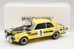 Opel Commodore A Steinmetz #9 J. Haxhe / P. Toussaint 24 Hours of Spa 1970 Minichamps 1:18 107704609 Metalli — kuva 6 / 6