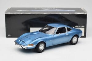 Opel GT Sininen Minichamps 1:18 180049020 Metalli — kuva 8 / 8