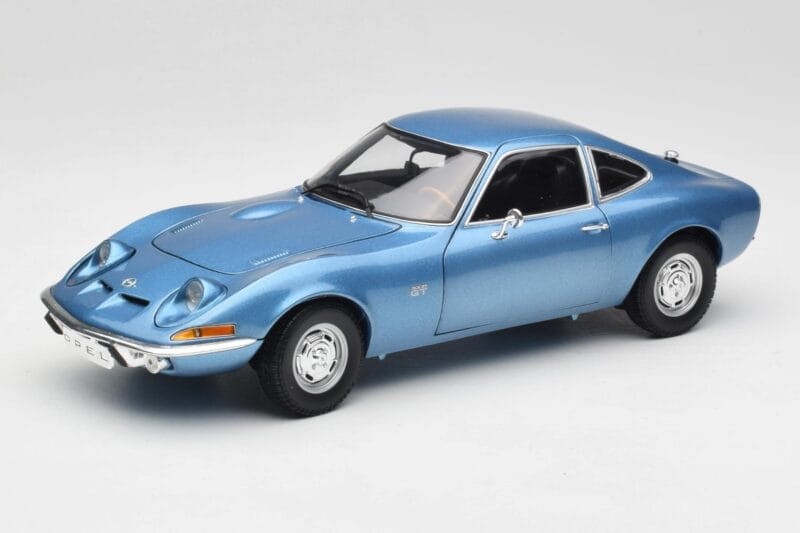 Opel GT Sininen Minichamps 1:18 180049020 Metalli
