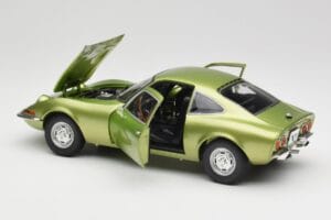 Opel GT Green Metallic Minichamps 1:18 180049029 Metalli — kuva 5 / 8
