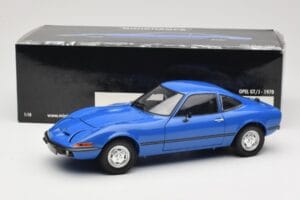 Opel GT/J Sininen Minichamps 1:18 180049023 Metalli — kuva 8 / 8
