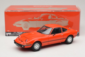 Opel GT/J Punainen Minichamps 1:18 180049028 Metalli — kuva 8 / 8