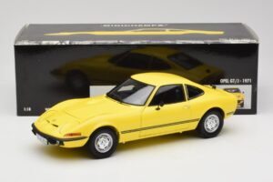 Opel GT/J Keltainen Minichamps 1:18 180049021 Metalli — kuva 8 / 8