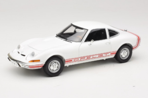 Opel GT Valkoinen Minichamps 1:18 180049027 Metalli