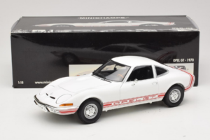 Opel GT Valkoinen Minichamps 1:18 180049027 Metalli — kuva 8 / 8