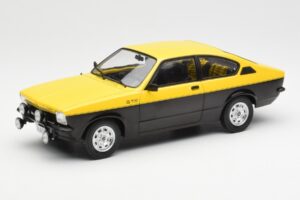Opel Kadett C GT/E Musta Keltainen MCG 1:18 MCG18190 Metalli