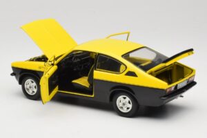 Opel Kadett C GT/E Keltainen & Musta Minichamps 1:18 180045521 Metalli — kuva 5 / 8