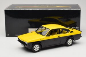 Opel Kadett C GT/E Keltainen & Musta Minichamps 1:18 180045521 Metalli — kuva 8 / 8