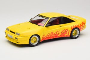 Opel Manta B Mattig Keltainen Liekillä MCG 1:18 MCG18115 Metalli