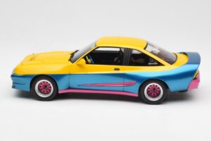 Opel Manta Keltainen Sininen BoS Models 1:18 BOS279 Metalli — kuva 3 / 6