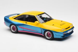 Opel Manta Keltainen Sininen BoS Models 1:18 BOS279 Metalli — kuva 4 / 6