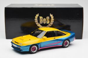 Opel Manta Keltainen Sininen BoS Models 1:18 BOS279 Metalli — kuva 6 / 6