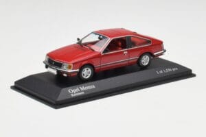 Opel Monza A Punainen Minichamps 1:43 400045121 Metalli — kuva 2 / 4