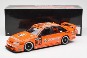 Opel Omega 3000 24V #66 Jägermeister P. Oberdorfer DTM 1991 Minichamps 1:18 100914466 Metalli — kuva 8 / 8