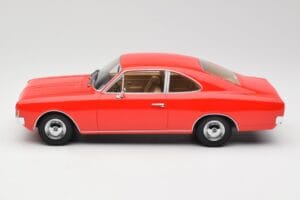 Opel Rekord C Coupe Punainen Minichamps 1:18 107047020 Hartsi — kuva 3 / 6