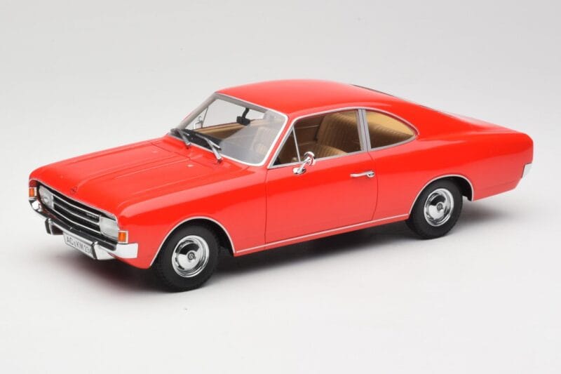 Opel Rekord C Coupe Punainen Minichamps 1:18 107047020 Hartsi