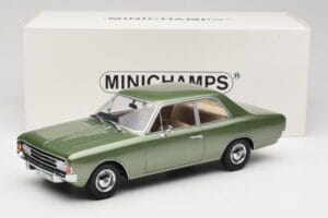 Opel Rekord C Green Metallic Minichamps 1:18 107047000 Hartsi — kuva 6 / 6