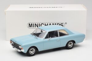 Opel Rekord C Vaaleansininen Minichamps 1:18 107047002 Metalli — kuva 6 / 6