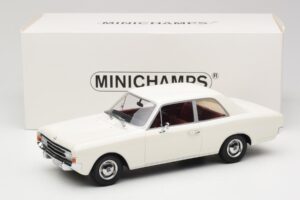 Opel Rekord C Valkoinen Minichamps 1:18 107047001 Metalli — kuva 6 / 6