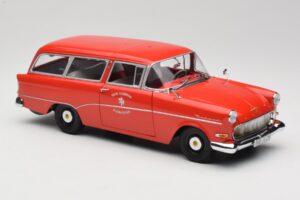 Opel Rekord P1 Caravan Feuerwehr Neuenkirchen Minichamps 1:18 180043291 Metalli — kuva 6 / 8