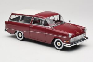 Opel Rekord P1 Caravan Punainen Minichamps 1:18 180043211 Metalli — kuva 6 / 8