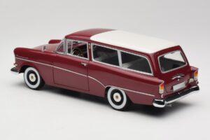 Opel Rekord P1 Caravan Punainen Minichamps 1:18 180043211 Metalli — kuva 7 / 8
