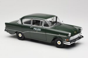 Opel Rekord P1 Polizei Minichamps 1:18 180043290 Metalli — kuva 6 / 8