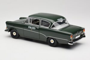 Opel Rekord P1 Polizei Minichamps 1:18 180043290 Metalli — kuva 7 / 8