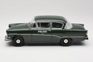 Opel Rekord P1 Polizei Minichamps 1:18 180043290 Metalli — kuva 4 / 8