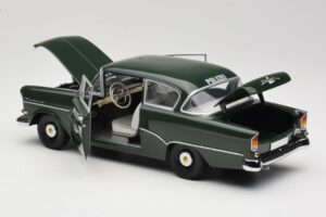 Opel Rekord P1 Polizei Minichamps 1:18 180043290 Metalli — kuva 5 / 8
