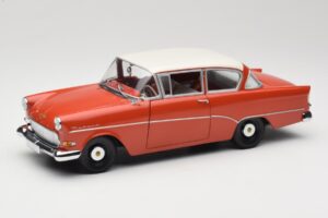 Opel Rekord P1 Punainen Minichamps 1:18 180043201 Metalli