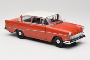 Opel Rekord P1 Punainen Minichamps 1:18 180043201 Metalli — kuva 6 / 8