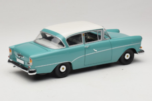 Opel Rekord P1 Turkoosi Sininen Minichamps 1:18 180043200 Metalli — kuva 3 / 8