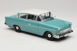 Opel Rekord P1 Turkoosi Sininen Minichamps 1:18 180043200 Metalli — kuva 6 / 8