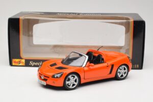 Opel Speedster Oranssi Maisto 1:18 31615 Metalli — kuva 8 / 8