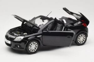 Opel Tigra TwinTop B Musta Norev 1:18 183600 Metalli — kuva 2 / 8